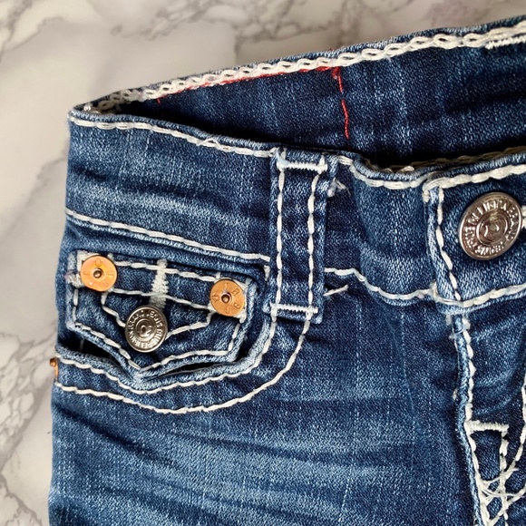 True Religion RARE Kids Flare Jeans SIZE 4 - Picture 6 of 13